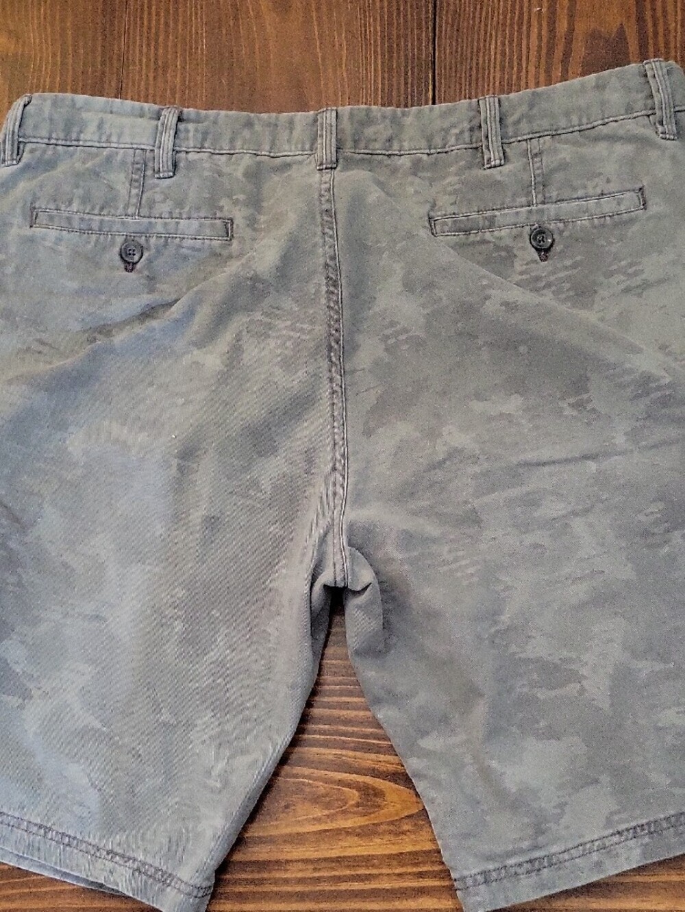 Weatherproof Men's Light Gray Camouflage Cargo Shorts Waist 42 - Picture 10 of 10